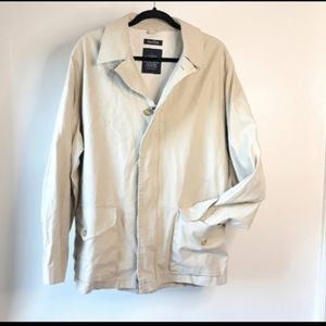 Vintage Nautica  linen blend Jacket size Large.